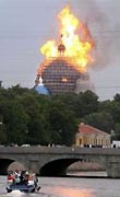 Санкт-Петербургский Троицкий собор, пострадавший летом от пожара, нуждается в срочной помощи